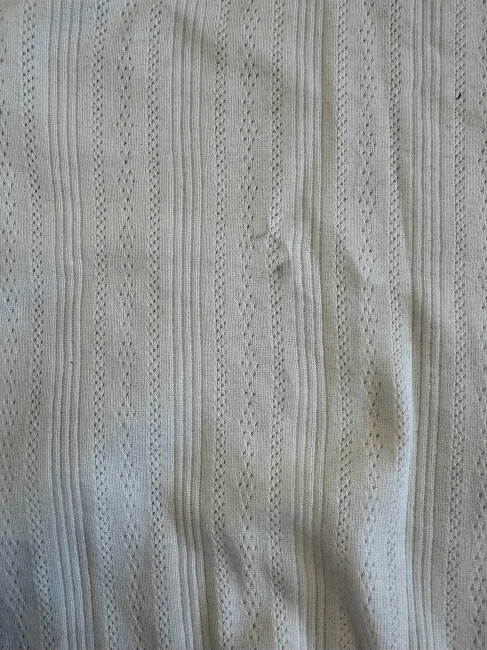 Toddler Girl White Turtleneck Sweater Top with Gold Button Detail